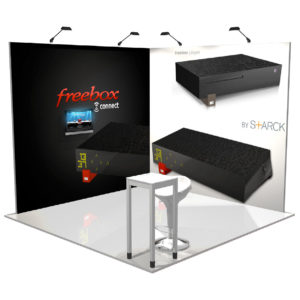 Pack stand PANORAMIC 9m2